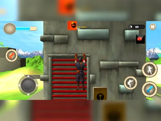 Tangkapan layar Ninja Samurai Assassin creed iPad 