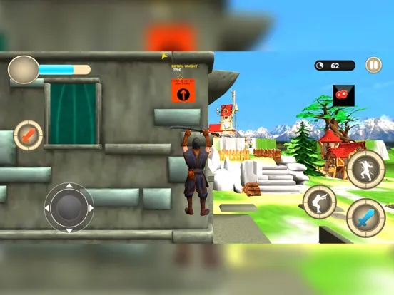 Tangkapan layar Ninja Samurai Assassin creed iPad 