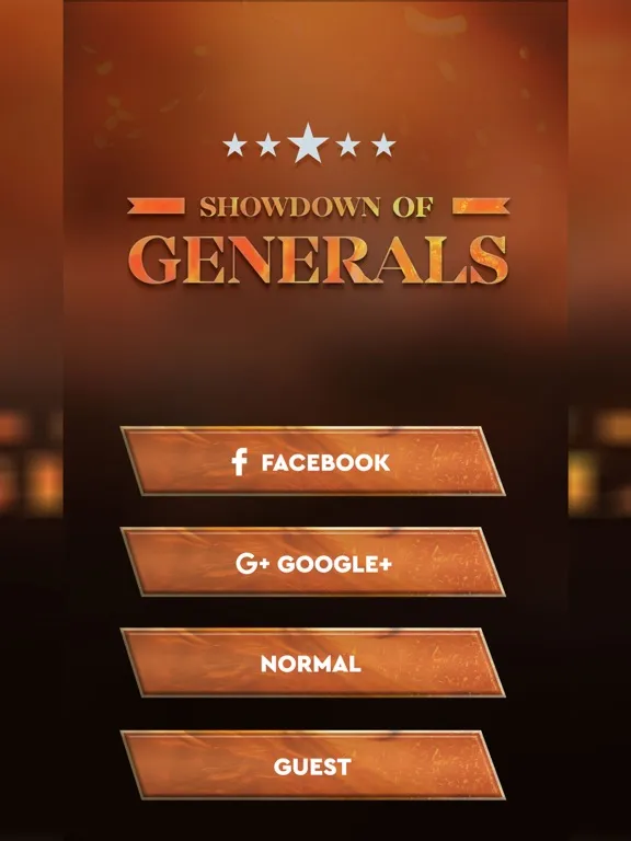 Captures d'écran de Showdown Of Generals iPad 