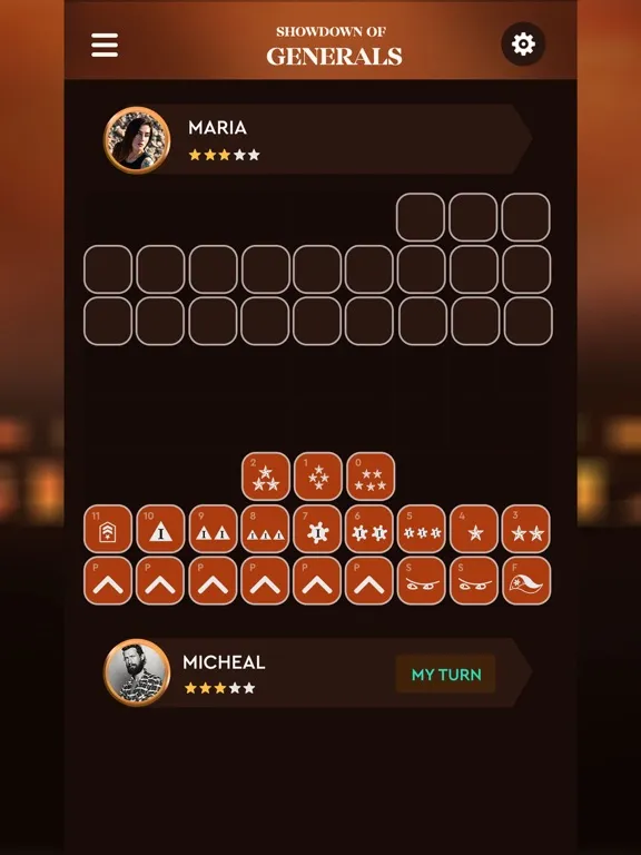 Captures d'écran de Showdown Of Generals iPad 