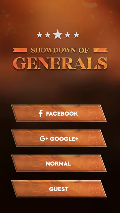 Captures d'écran de Showdown Of Generals