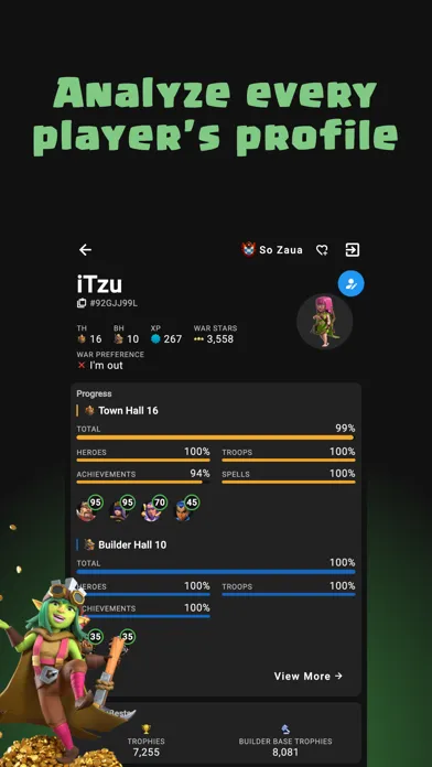 Capturas de pantalla de Clash of Stats