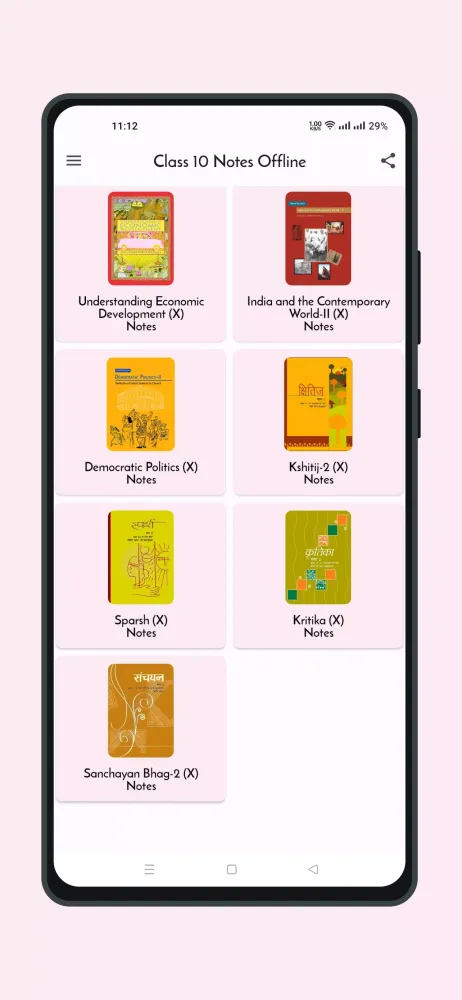 Class 10 Notes Offline Ekran Görüntüleri