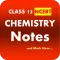 Class 12 Chemistry Notes