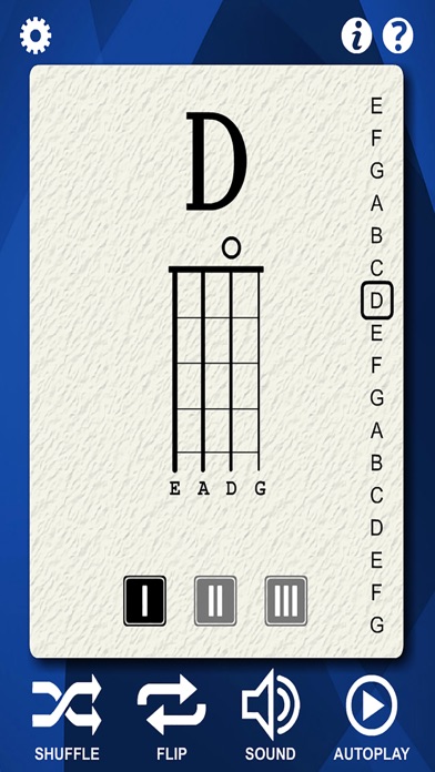 Captures d'écran de Bass Guitar Flash Cards