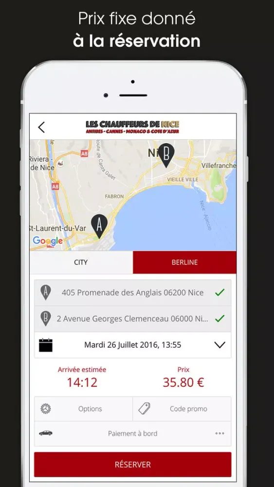 Les Chauffeurs De Nice应用截图