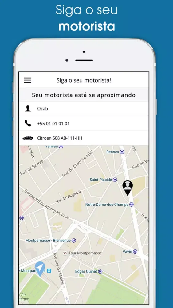 Tangkapan layar Ocab