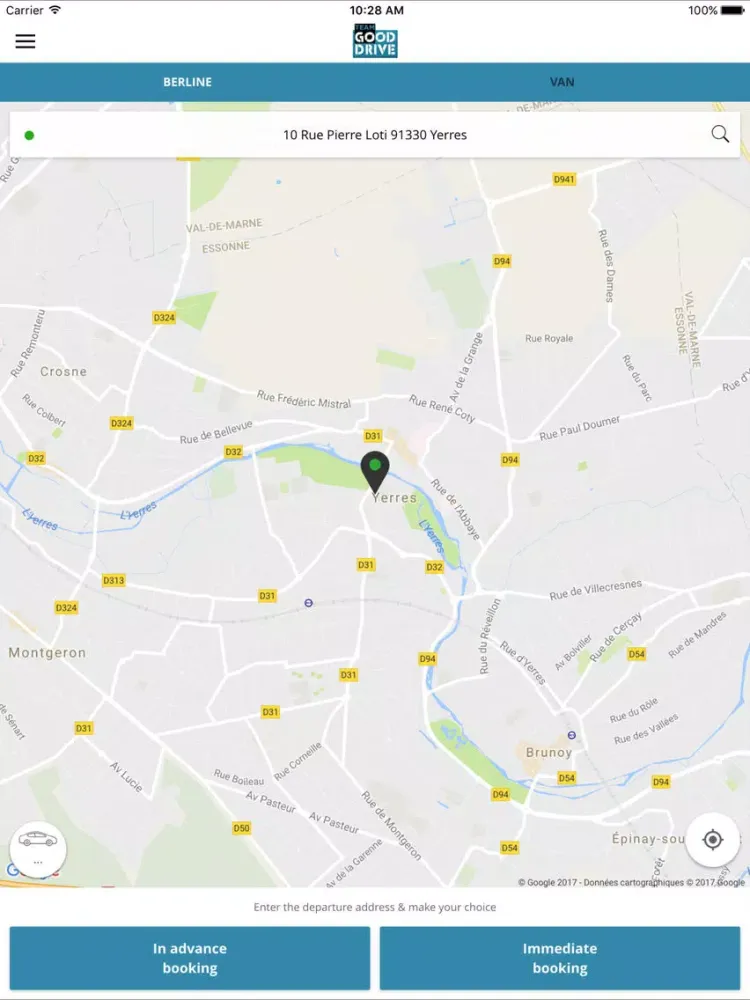 Скриншоты Team Good Drive App iPad 
