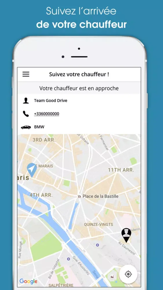 Скриншоты Team Good Drive App