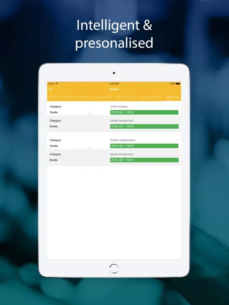 Ảnh chụp màn hình của Al-Resala Bilingual School iPad 