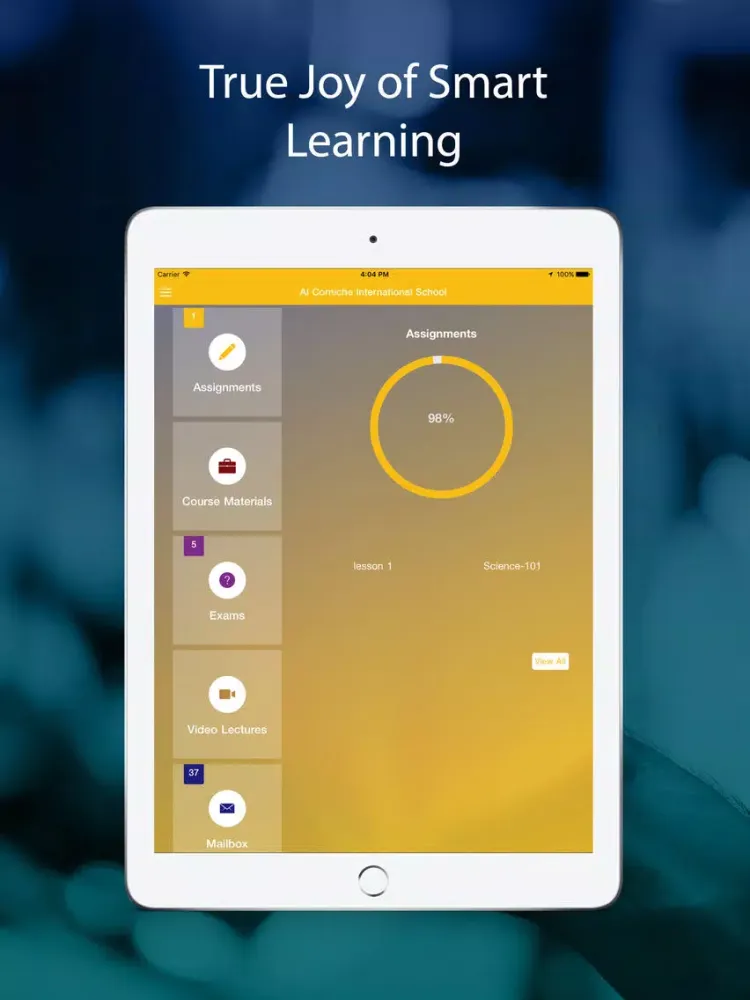Al Corniche Int. School iPad  Screenshots