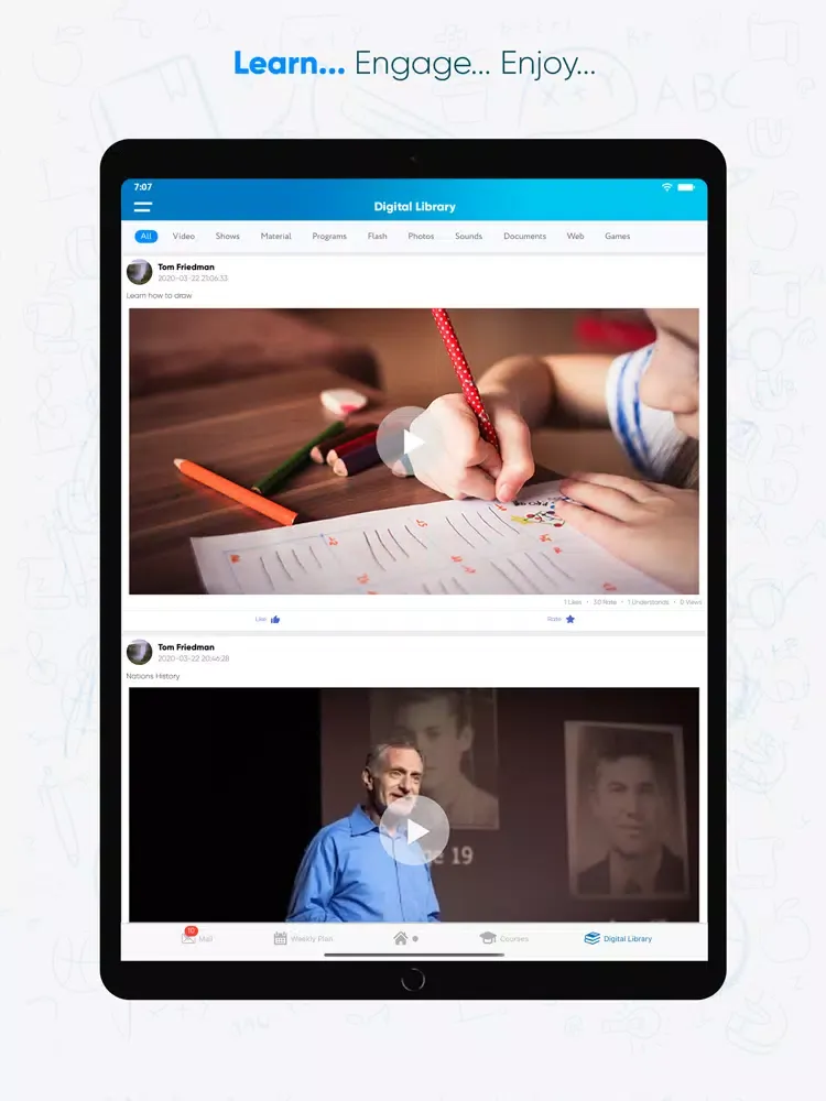 Dunia AlAjial International iPad 应用截图