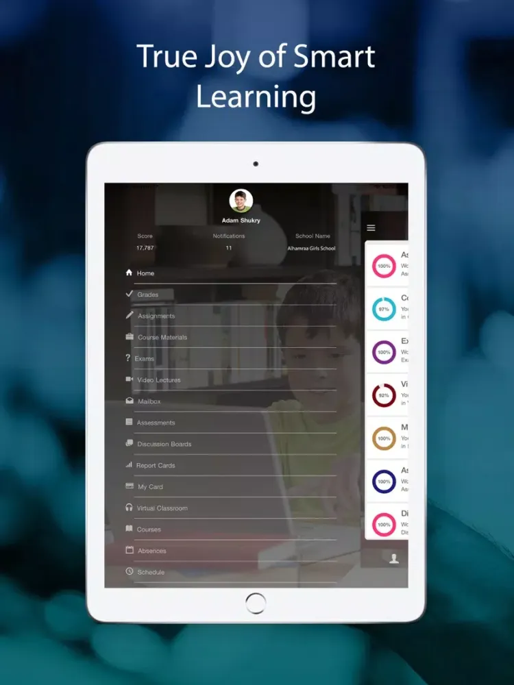 Zrzuty ekranu Alhamraa Girls School iPad 