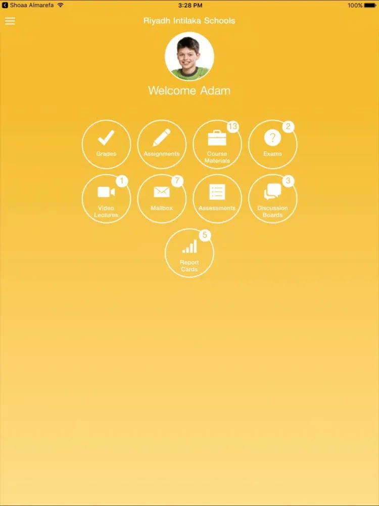 Riyadh Intilaka - Classera iPad  Screenshots