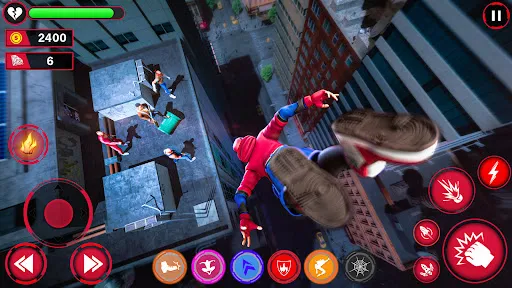 Spider Fighter Hero Man Game Screenshots