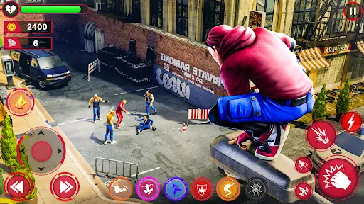 Spider Fighter Hero Man Game Screenshots