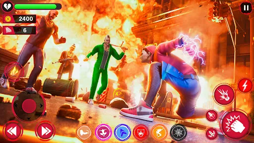 Spider Fighter Hero Man Game Screenshots