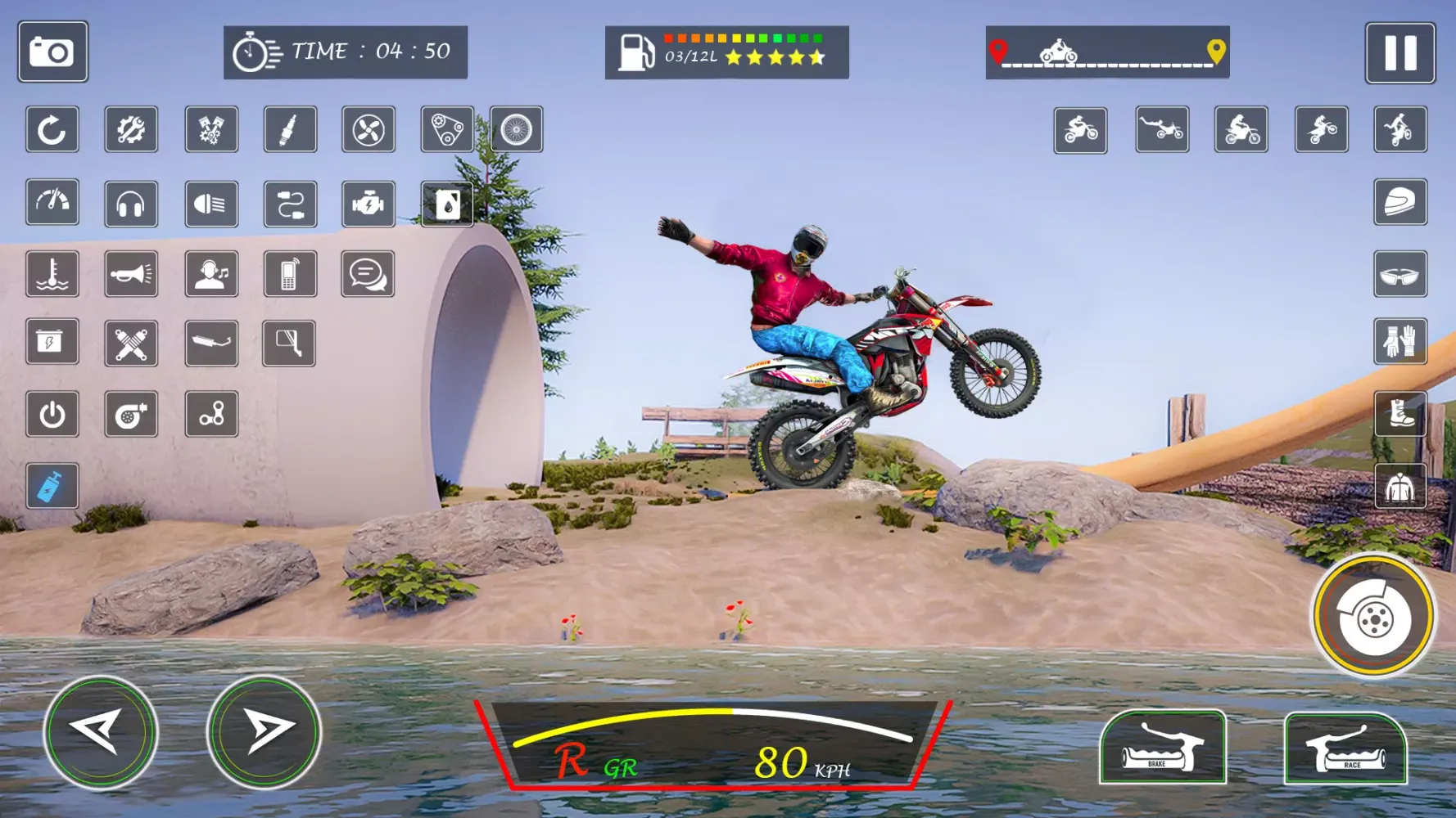 Capturas de pantalla de Bike Racing Game-USA Bike Game