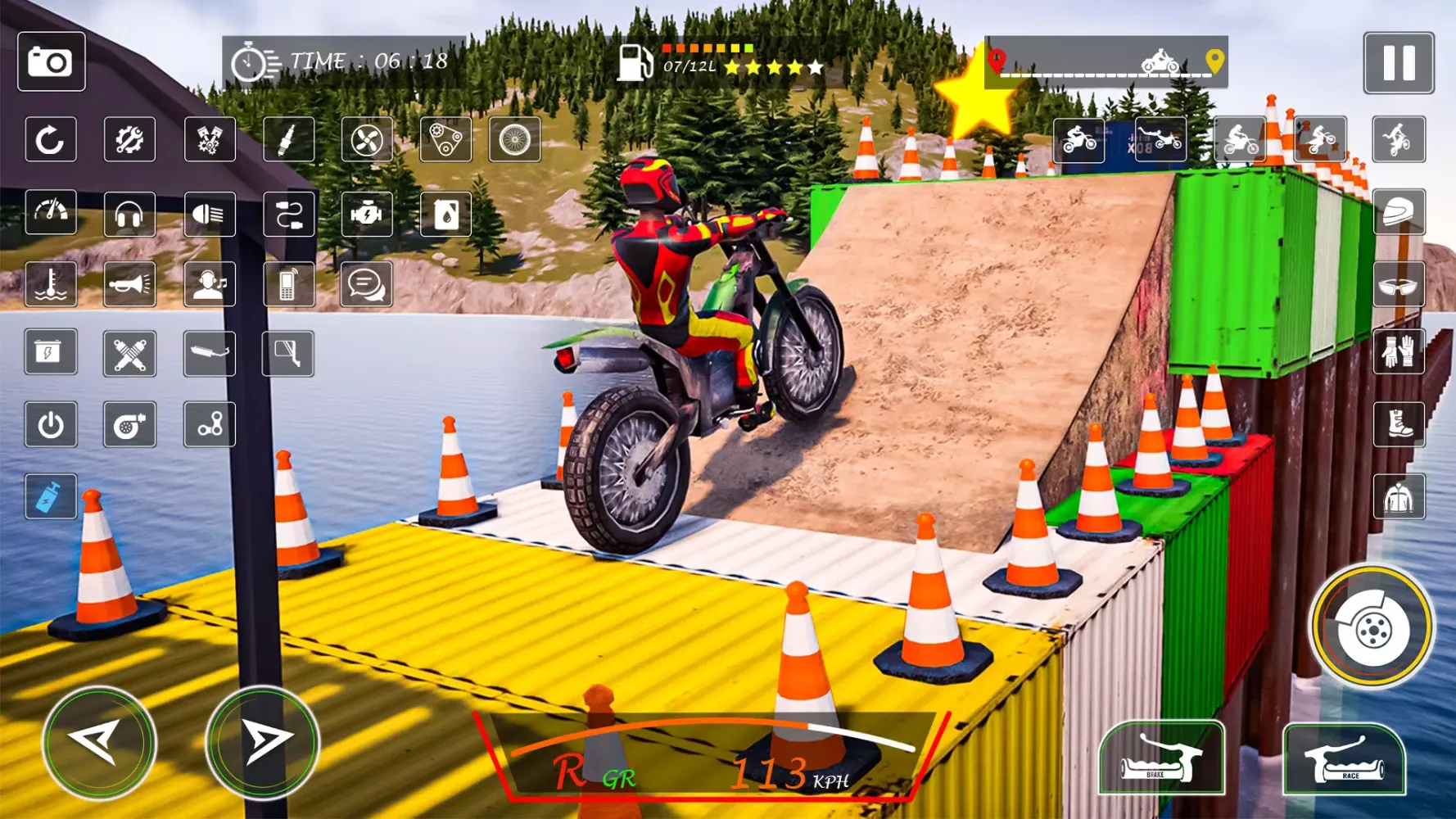 Capturas de pantalla de Bike Racing Game-USA Bike Game