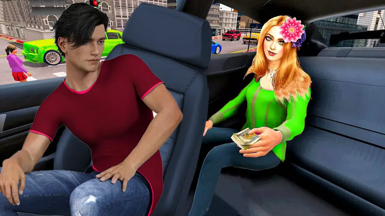 Capturas de pantalla de Taxi Games Driving Car Game 3D