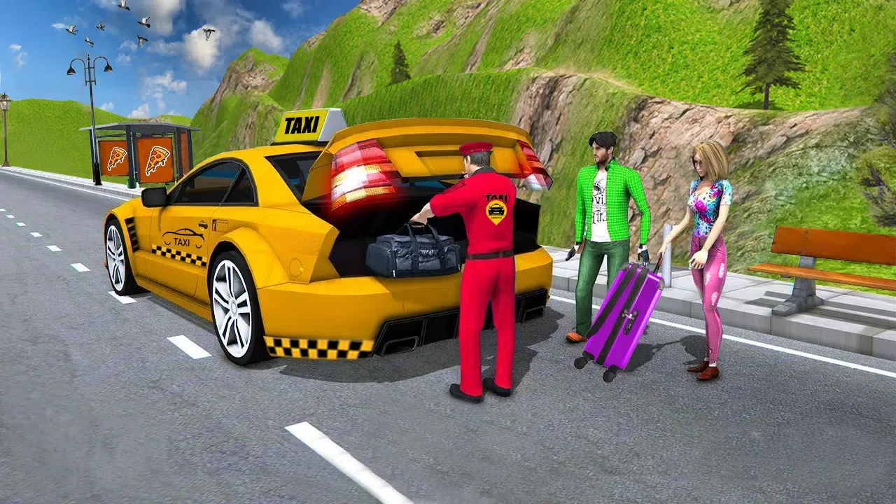 Capturas de pantalla de Taxi Games Driving Car Game 3D