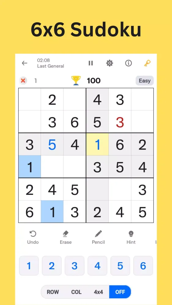 Classic Mobile Sudoku Game Screenshots