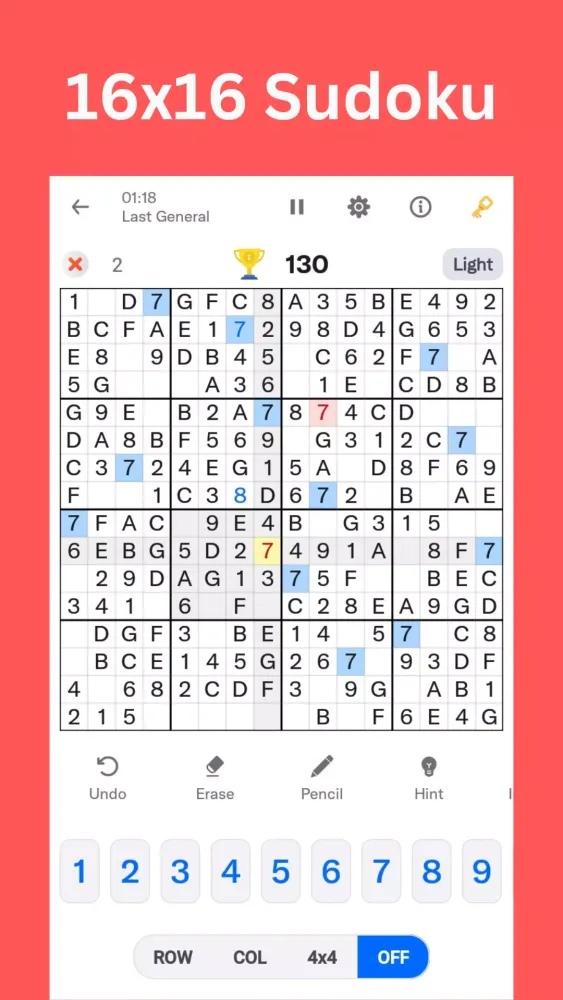 Classic Mobile Sudoku Game Screenshots