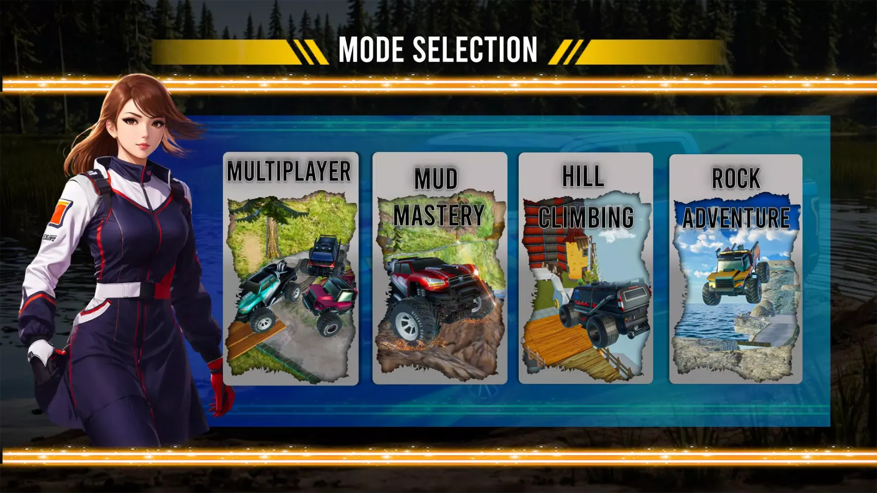 Mountain Climb 4x4 Car Games Screenshots
