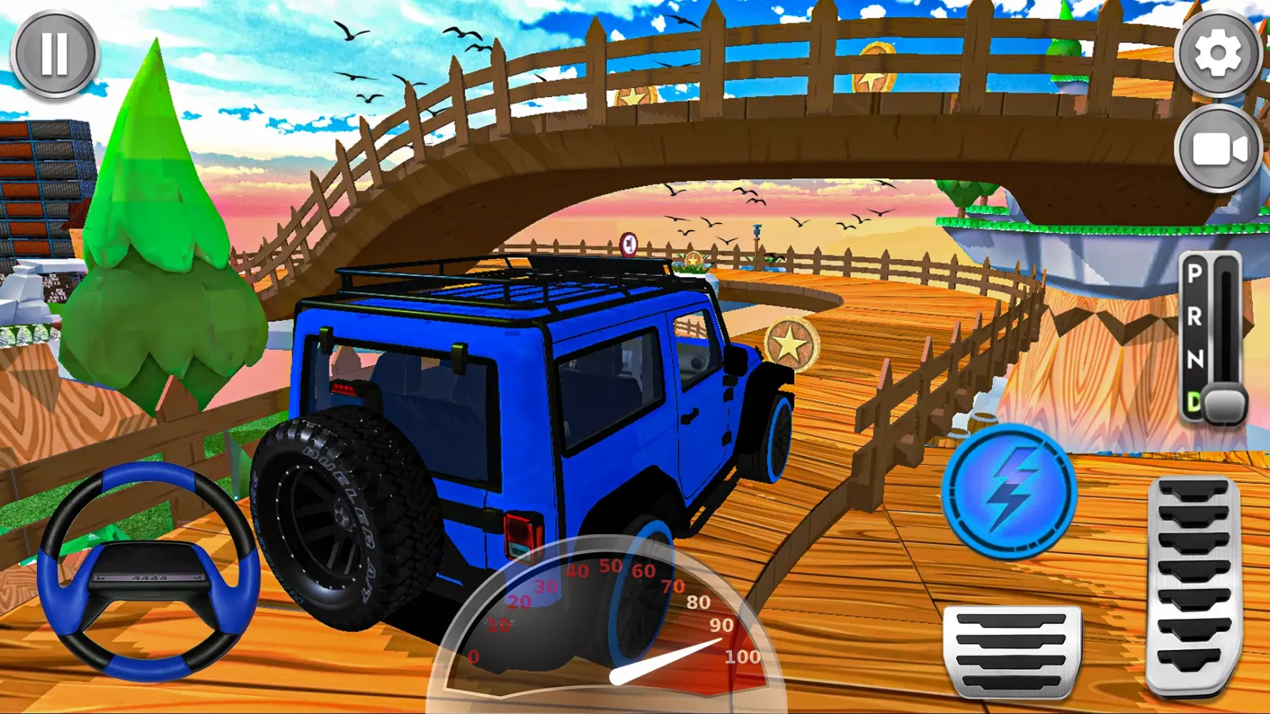 Mountain Climb 4x4 Car Games Screenshots