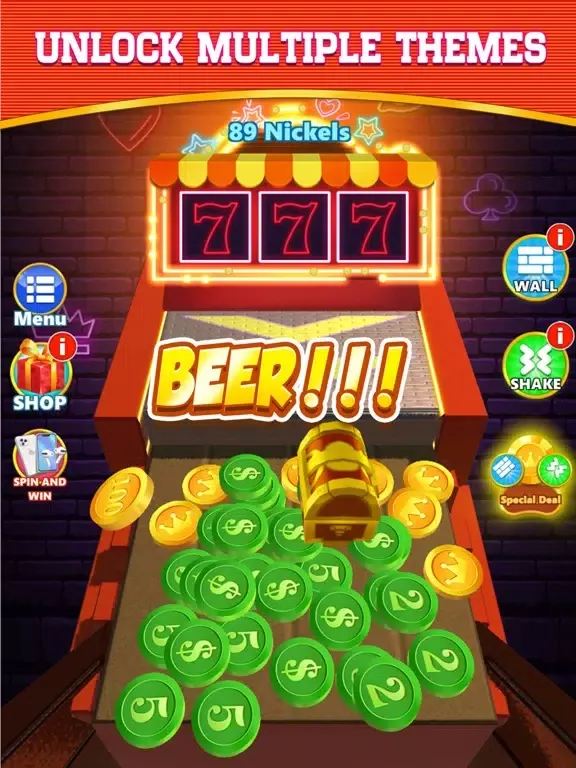 Vegas Pusher : Classic Pusher iPad 應用截圖