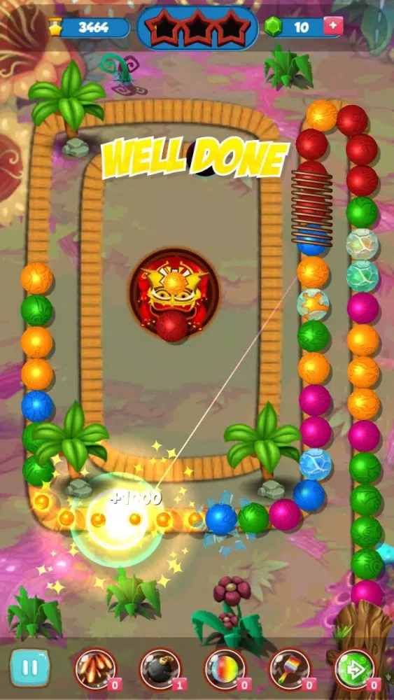 Captures d'écran de Jungle Blast-Marble Mission 3D