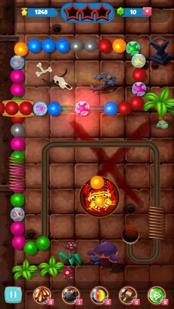 Captures d'écran de Jungle Blast-Marble Mission 3D