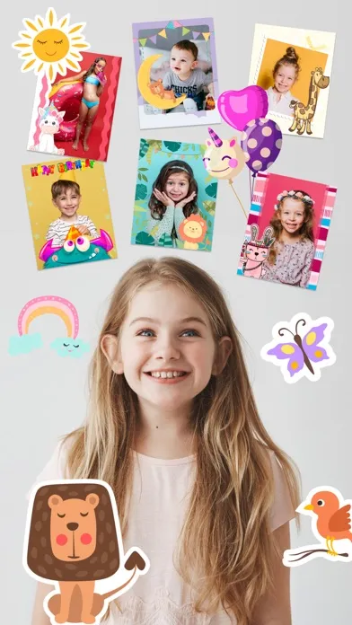 Capturas de tela do Children's Photo Frames