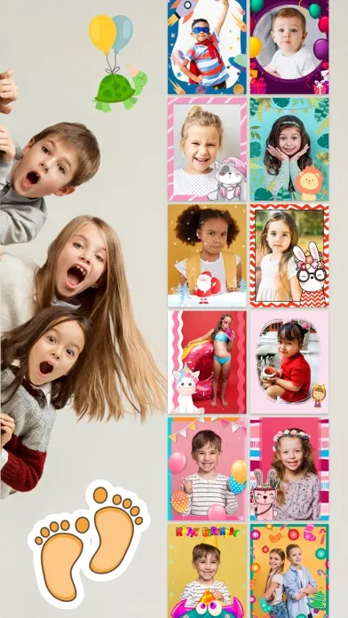 Capturas de tela do Children's Photo Frames
