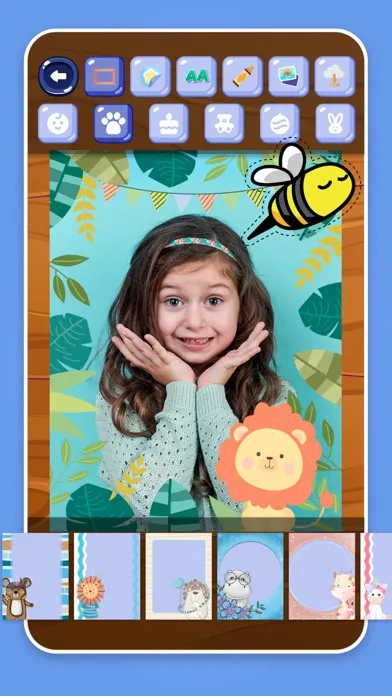 Capturas de tela do Children's Photo Frames