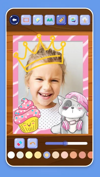 Capturas de tela do Children's Photo Frames