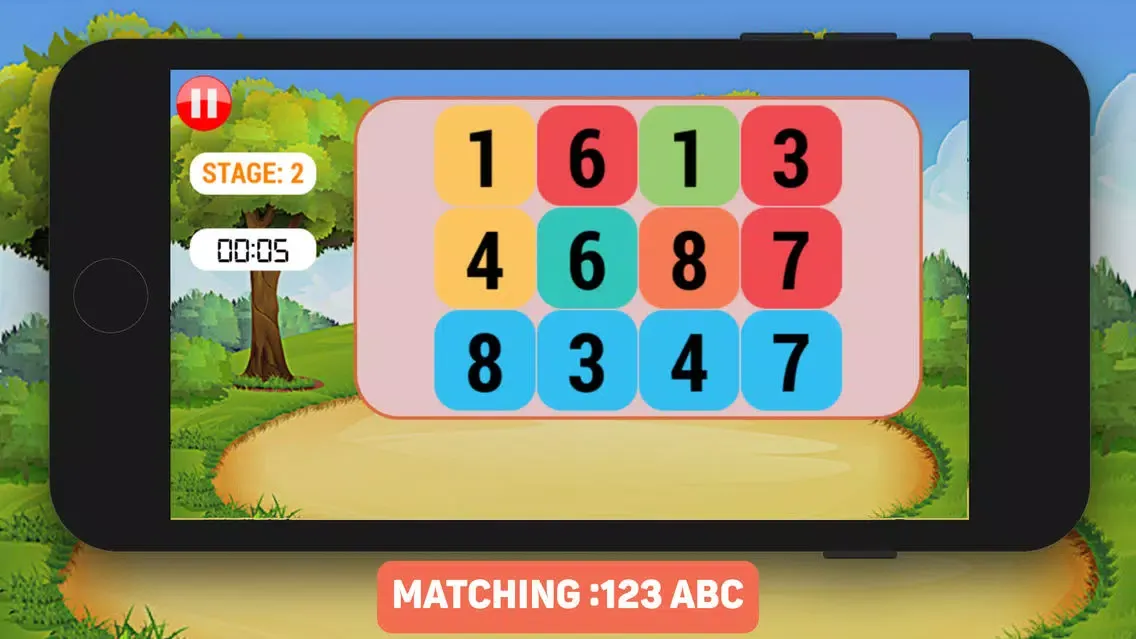 Matching 123 ABC স্ক্রিনশট