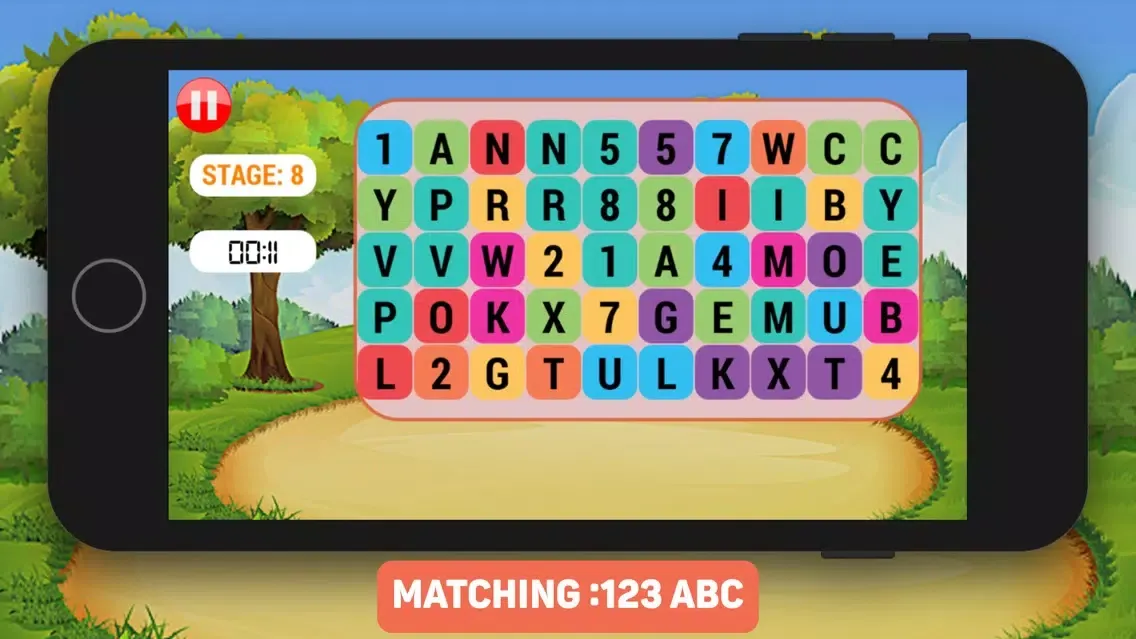 Matching 123 ABC স্ক্রিনশট