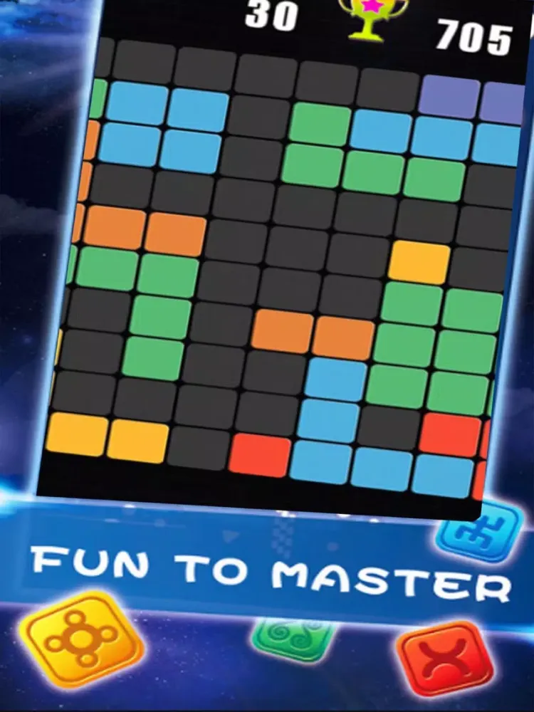 Capturas de tela do Amazing Block Puzzle 2017 iPad 