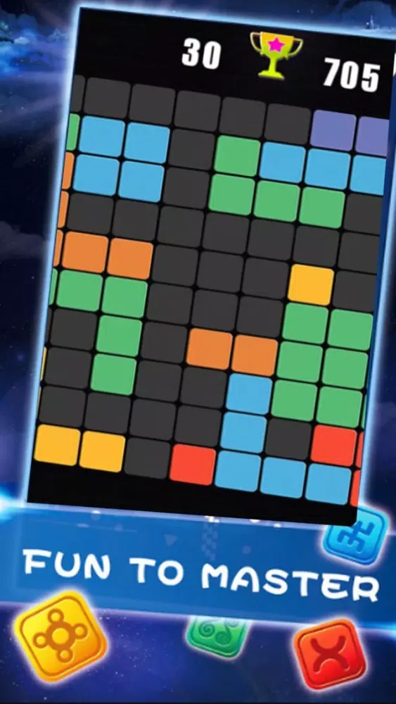 Capturas de tela do Amazing Block Puzzle 2017