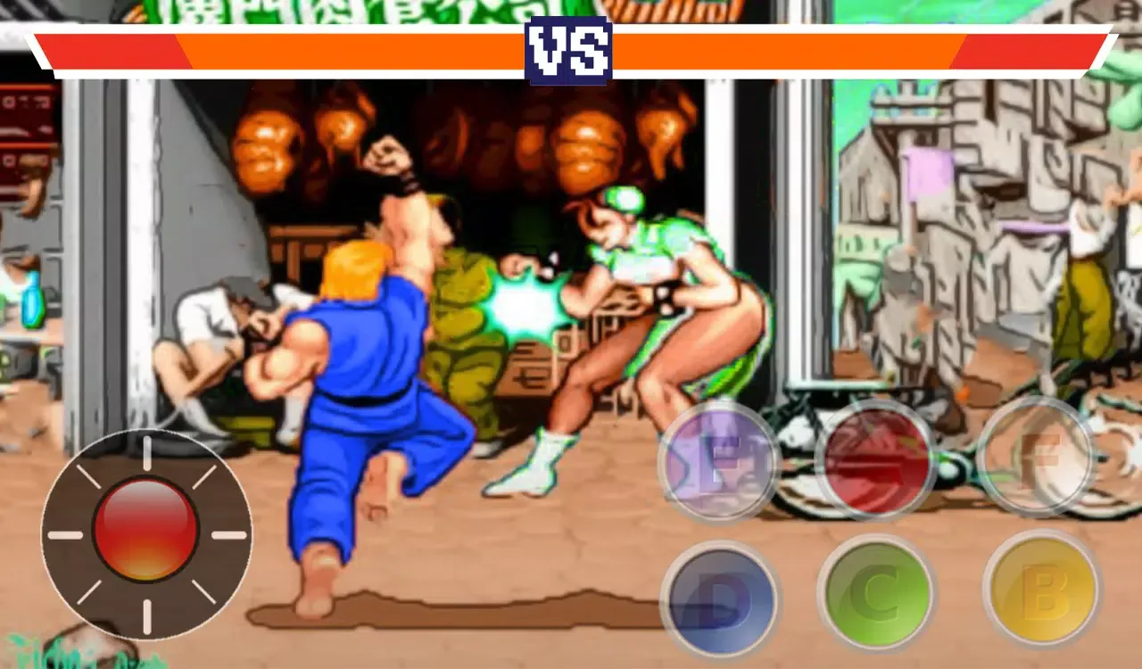 Street fighter Game offline 97 سکرین شاٹس