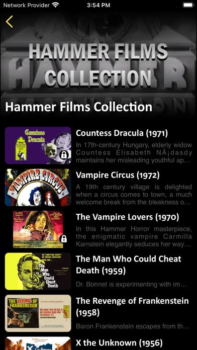 Zrzuty ekranu Classic Horror Movie Channel