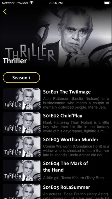 Zrzuty ekranu Classic Horror Movie Channel