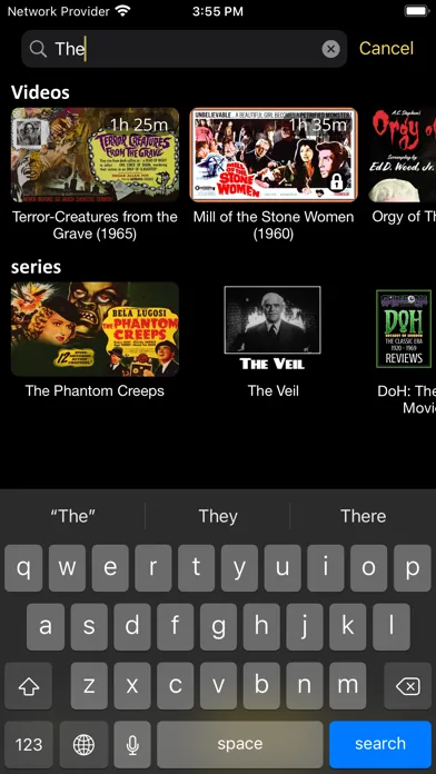 Zrzuty ekranu Classic Horror Movie Channel