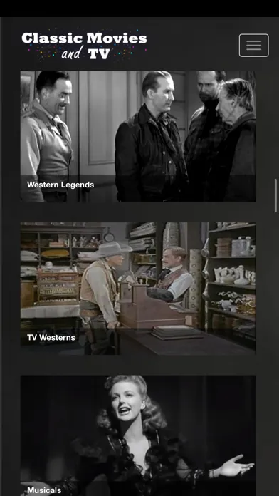 Скриншоты Classic Movies & TV
