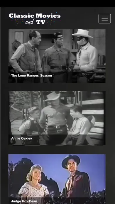 Скриншоты Classic Movies & TV