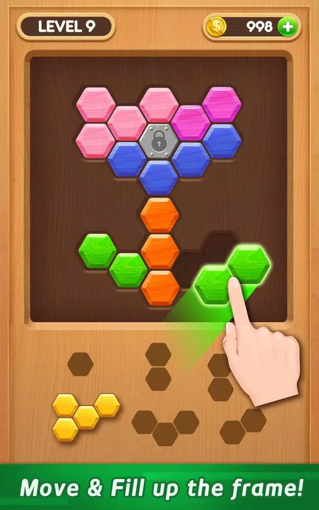 Wood Block Puzzle - Hexa Screenshots