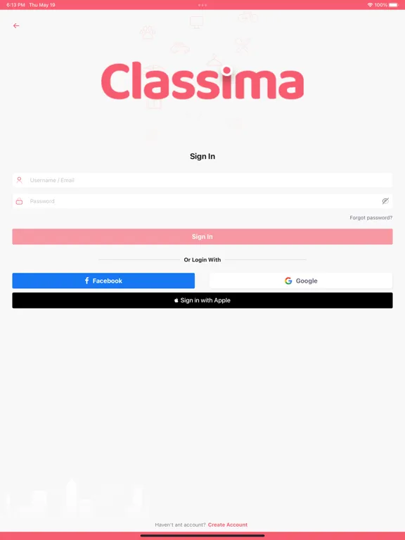Captures d'écran de Classima - Classified ads iPad 