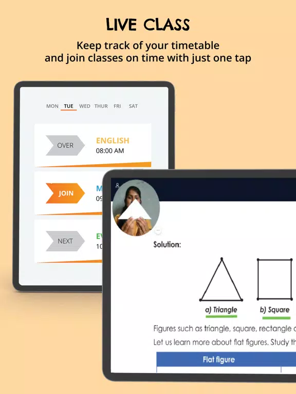 Classklap Learning App iPad  سکرین شاٹس