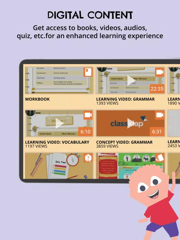 Classklap Learning App iPad  سکرین شاٹس